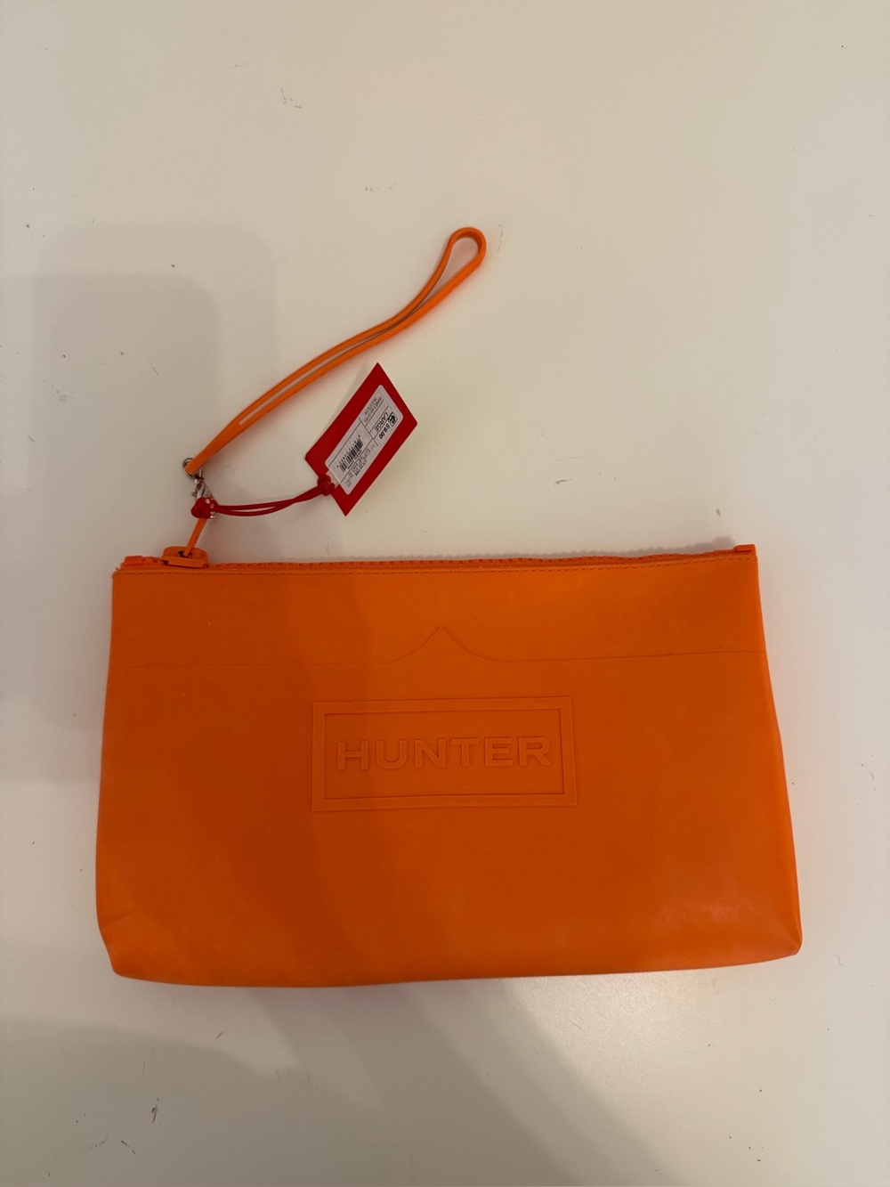 Hunter Orange Wristlet Pouch New